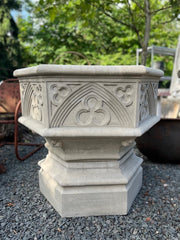 Cast Stone Gothic Planter