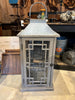 Wood Frame Lantern Pair