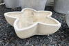 Vintage Cast Stone Star Planter