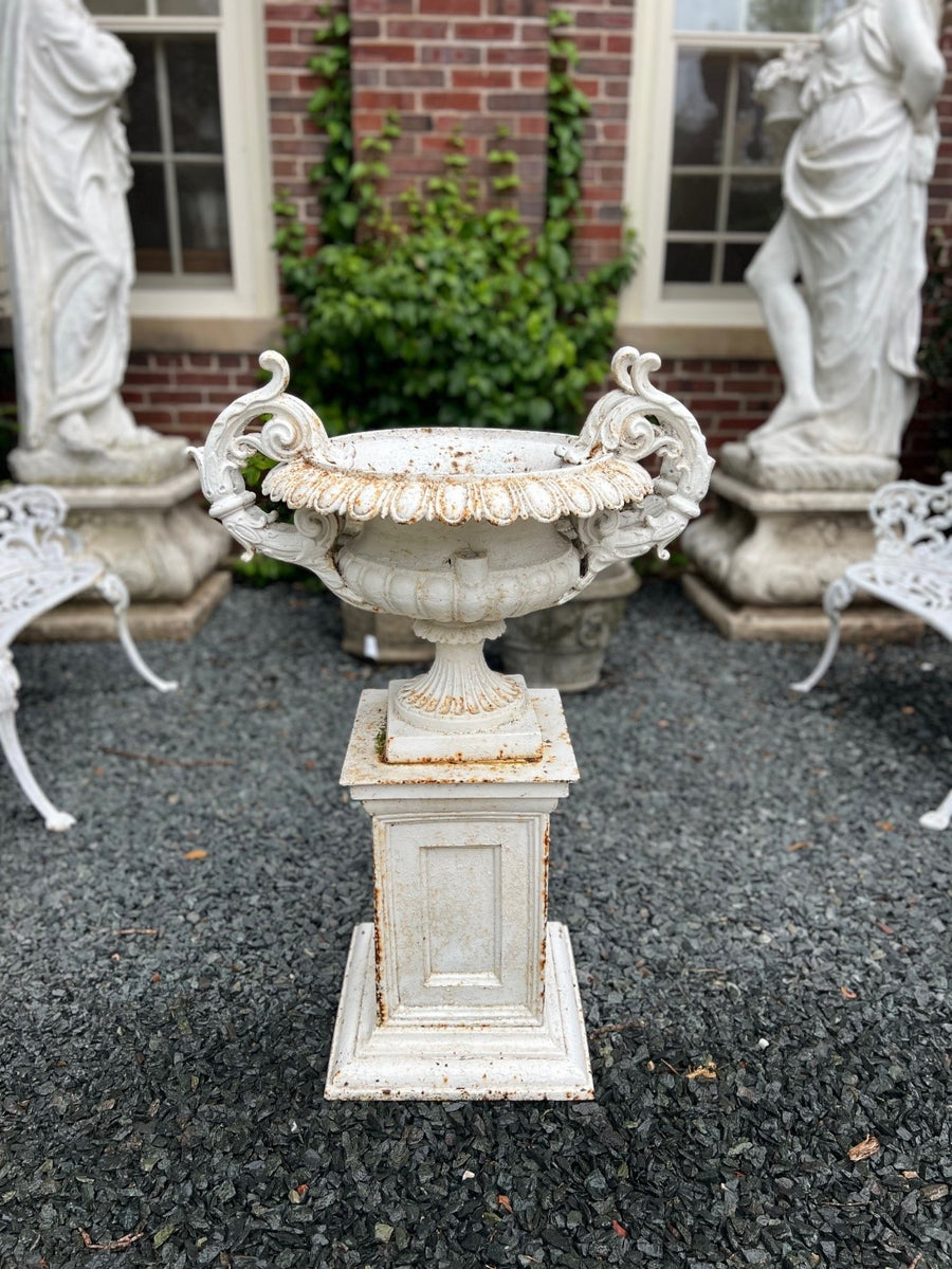 Victorian Style Urn on Pedestal