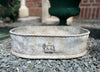 Antique Lead Oval Planter