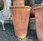 English Tall Terra Cotta Planter