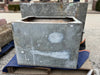 Vintage Galvanized Square Planter