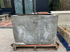Vintage Galvanized Square Planter
