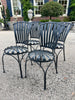 Vintage Spring Seat Chairs - Set of 4