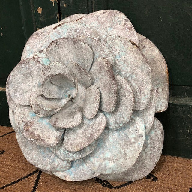 Custom Large Sheet Metal Succulent by local IL craftsmen