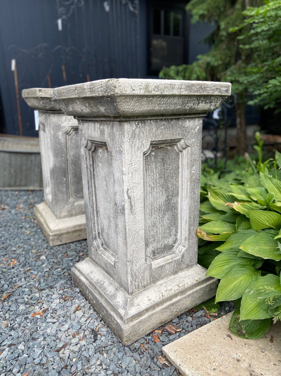Concrete Pedestal - Pair