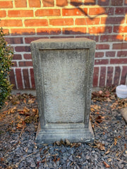 English Stone Pedestal - Pair