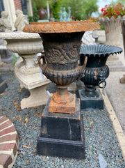 Reproduction Cast Iron Ornate Urn
